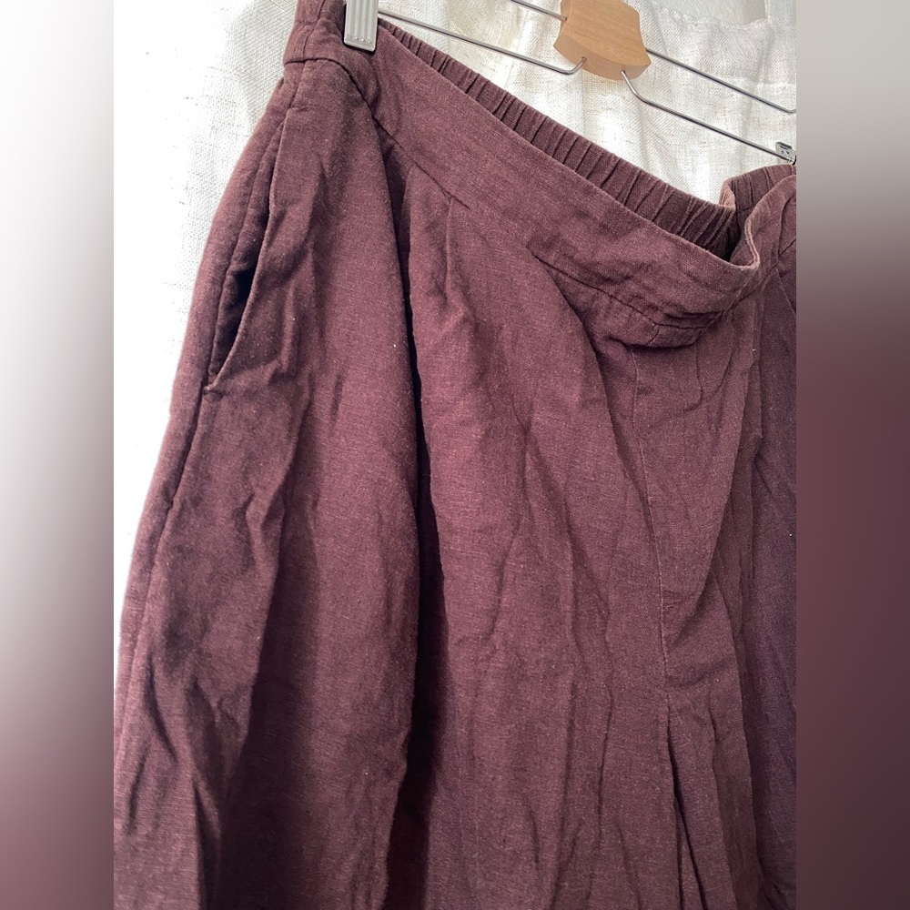 Linen Blend Pants - Picture 2 of 4